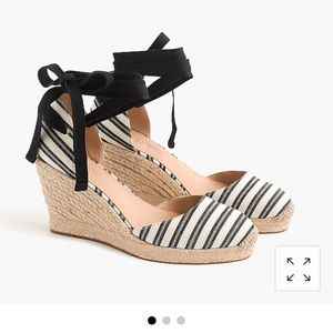 J. Crew Wedge Espadrille, Sz 7